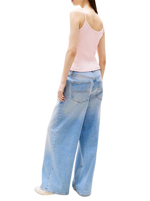 Top rosa in cotone Tommy Jeans | DW0DW20241TH3